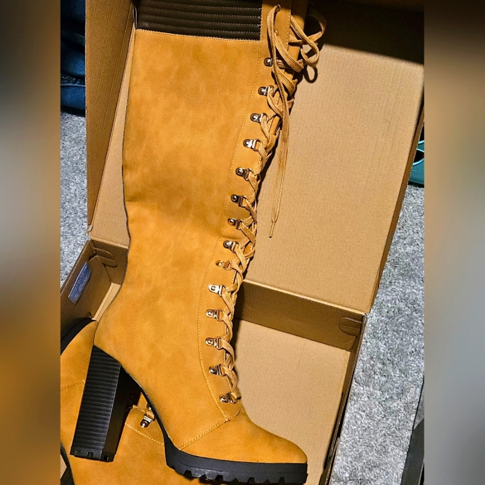 Knee high boot